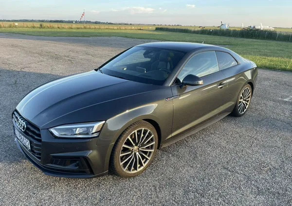 audi Audi A5 cena 130000 przebieg: 107241, rok produkcji 2018 z Chorzów